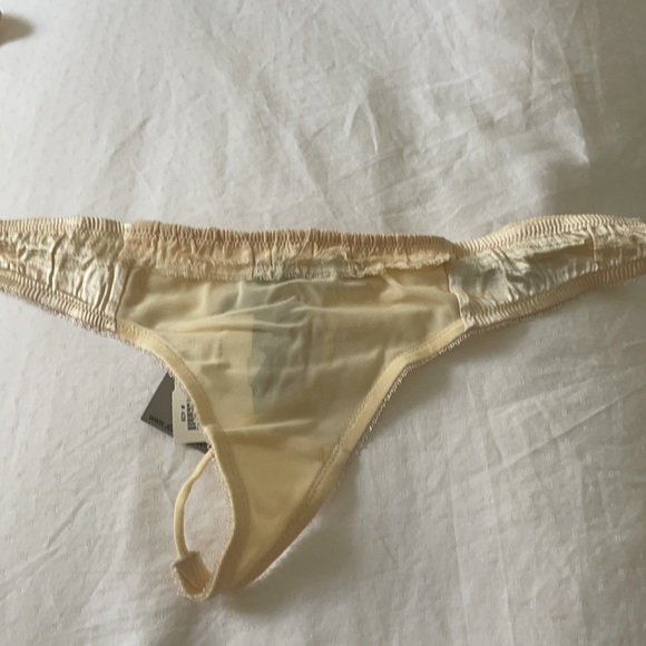 Jenna Leigh Cream Thong - Picture 2 of 3